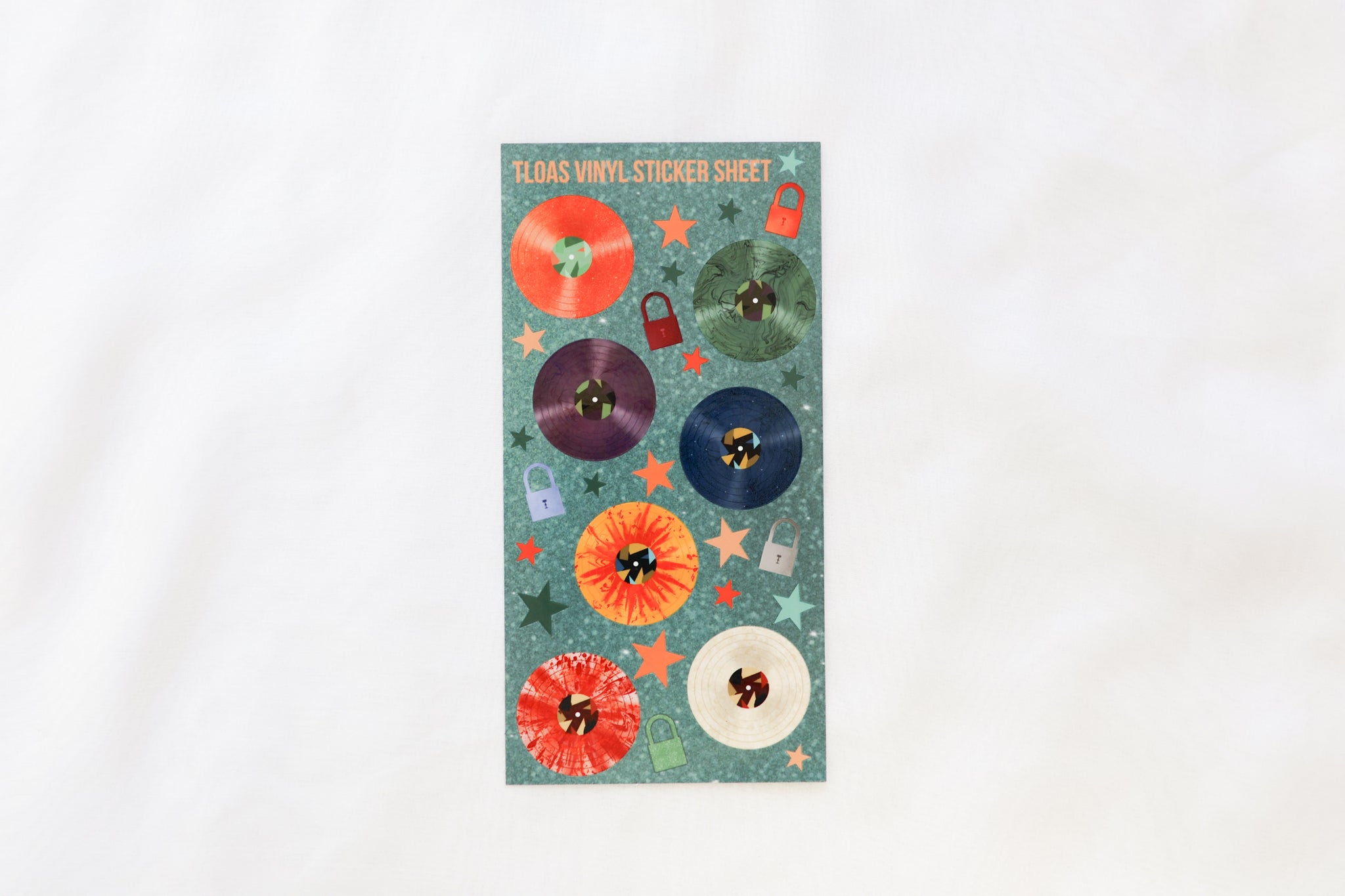 Showgirl Vinyl Variant Sticker Sheet