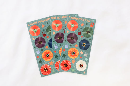 Showgirl Vinyl Variant Sticker Sheet