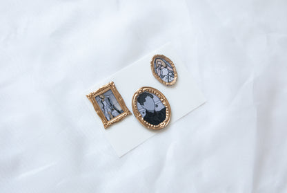 Tortured Poets Framed Wax Seal Stickers & Magnets