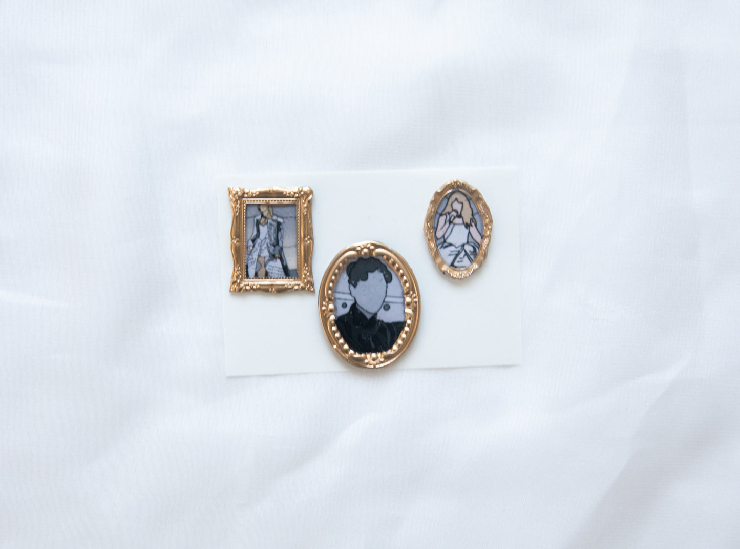 Tortured Poets Framed Wax Seal Stickers & Magnets