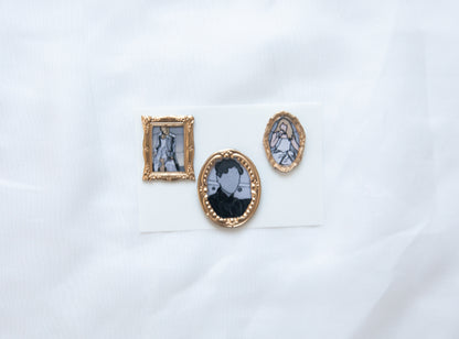 Tortured Poets Framed Wax Seal Stickers & Magnets