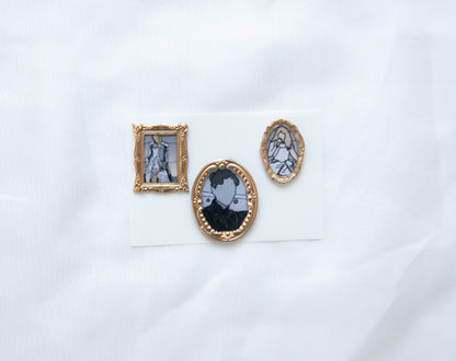 Tortured Poets Framed Wax Seal Stickers & Magnets