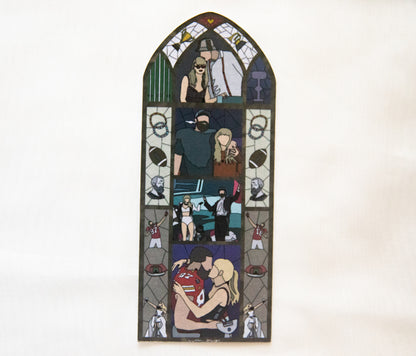 So High School Stained Glass Bookmark