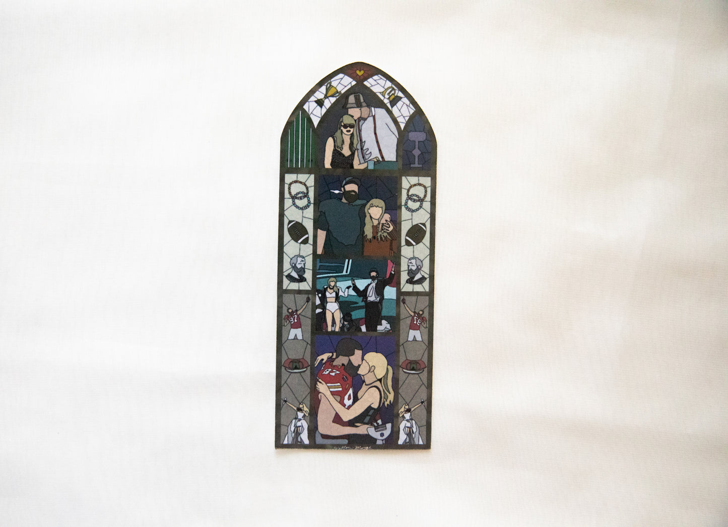 So High School Stained Glass Bookmark