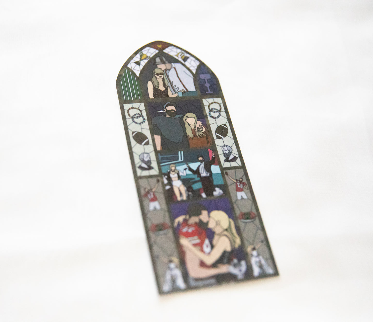 So High School Stained Glass Bookmark