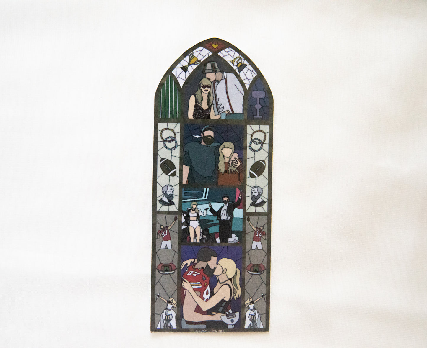 So High School Stained Glass Bookmark