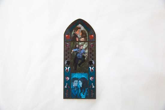 Twilight Stained Glass Bookmark