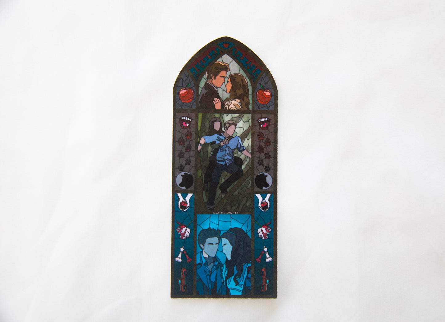 Twilight Stained Glass Bookmark