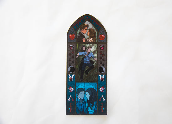 Twilight Stained Glass Bookmark