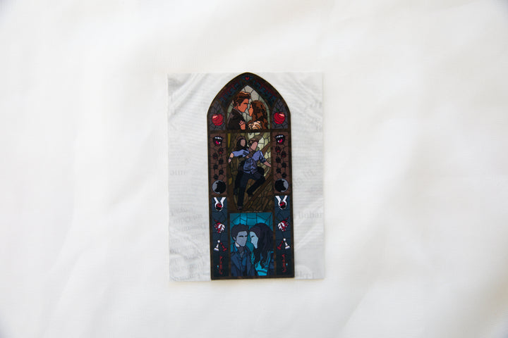 Twilight Stained Glass Magnet