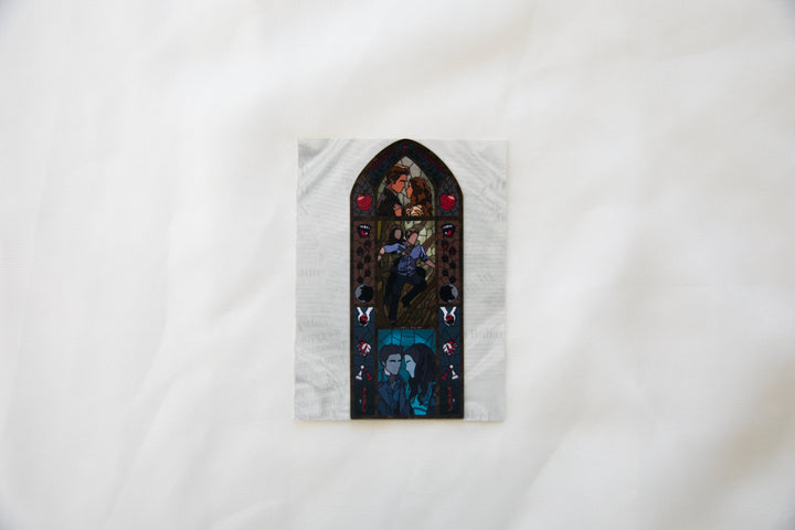 Twilight Stained Glass Magnet