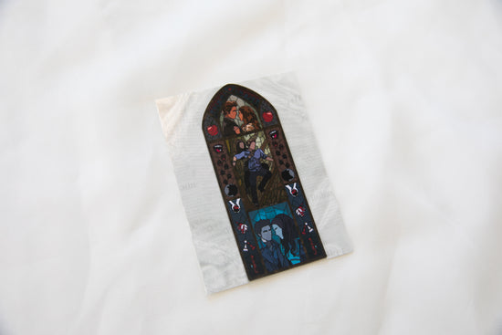 Twilight Stained Glass Magnet