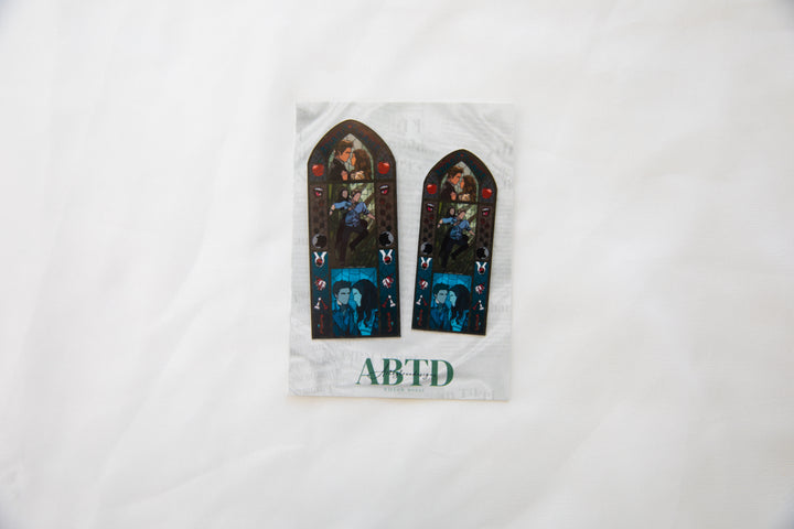 Twilight Stained Glass Sticker