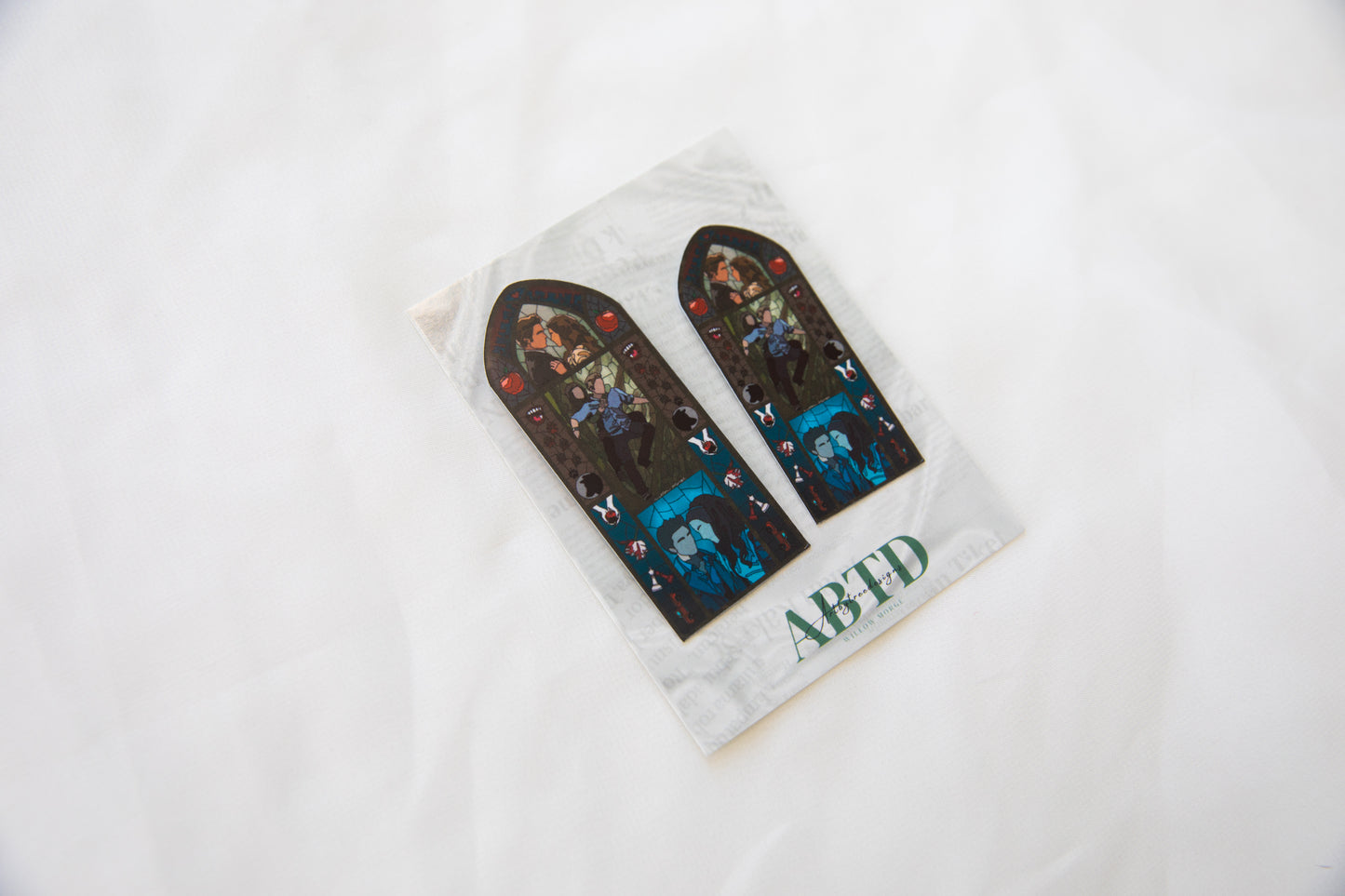Twilight Stained Glass Sticker