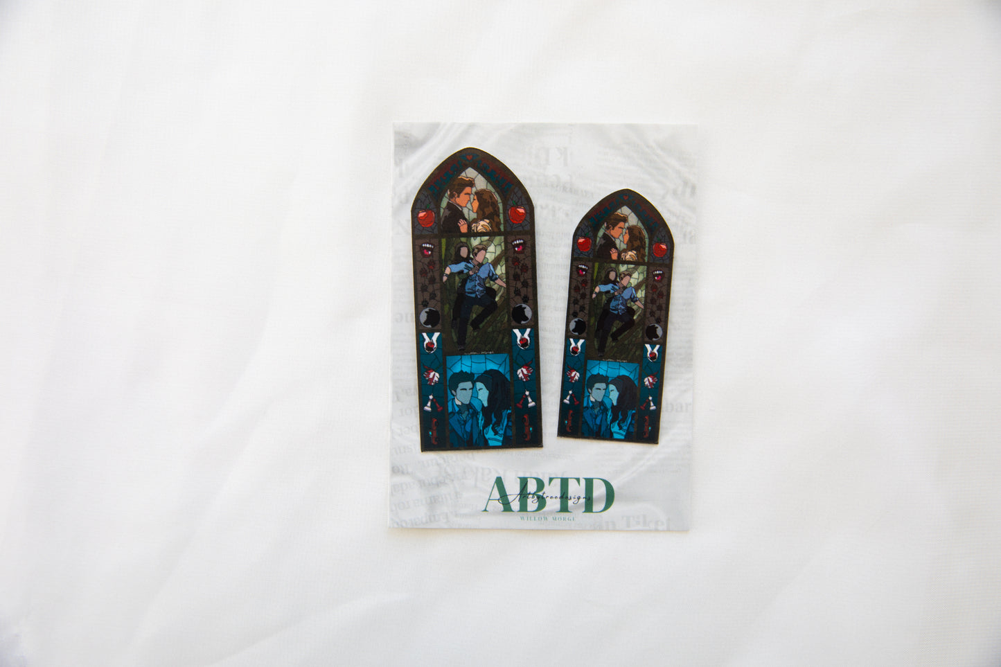 Twilight Stained Glass Sticker