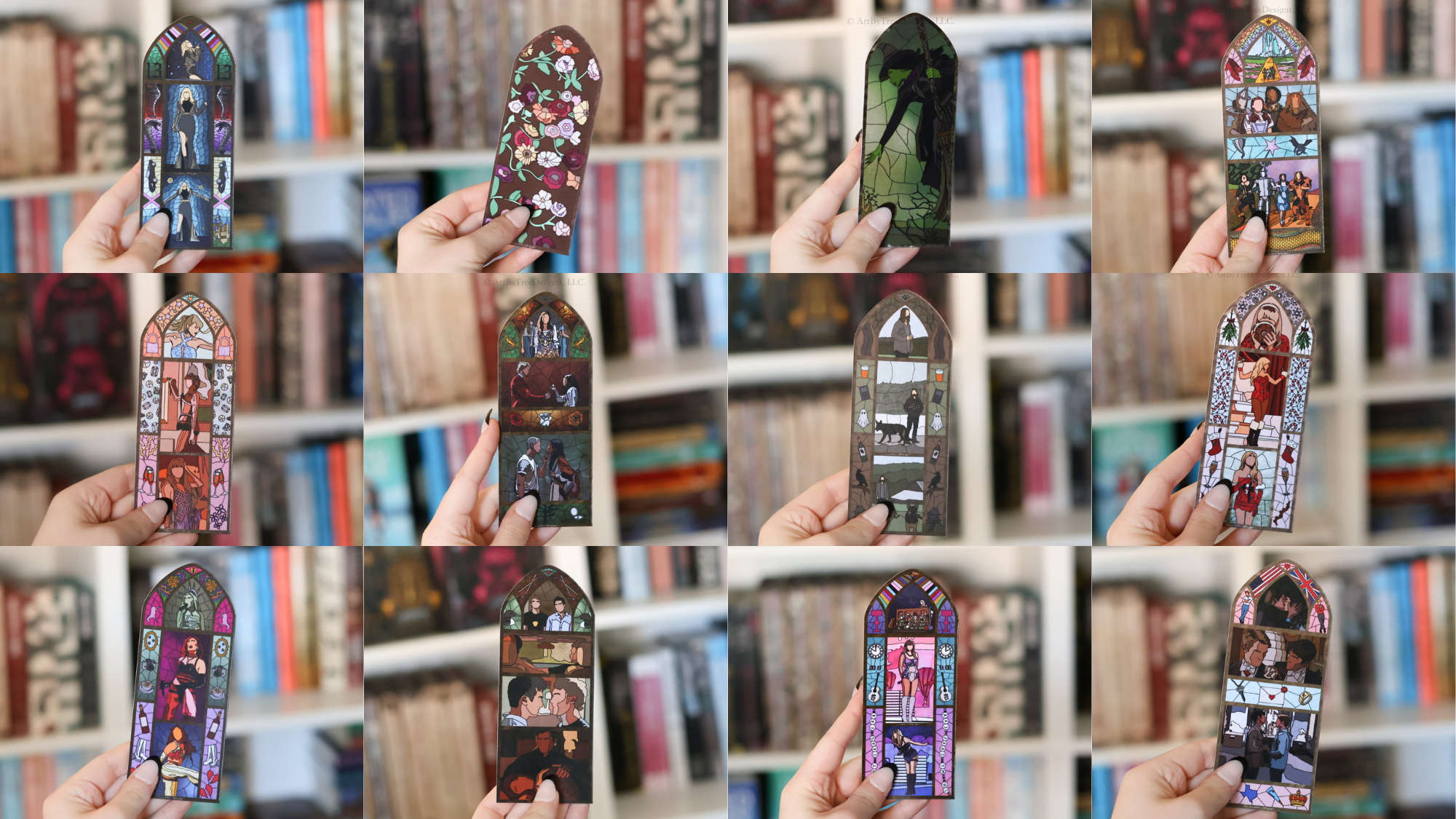 Stained Glass Bookmarks