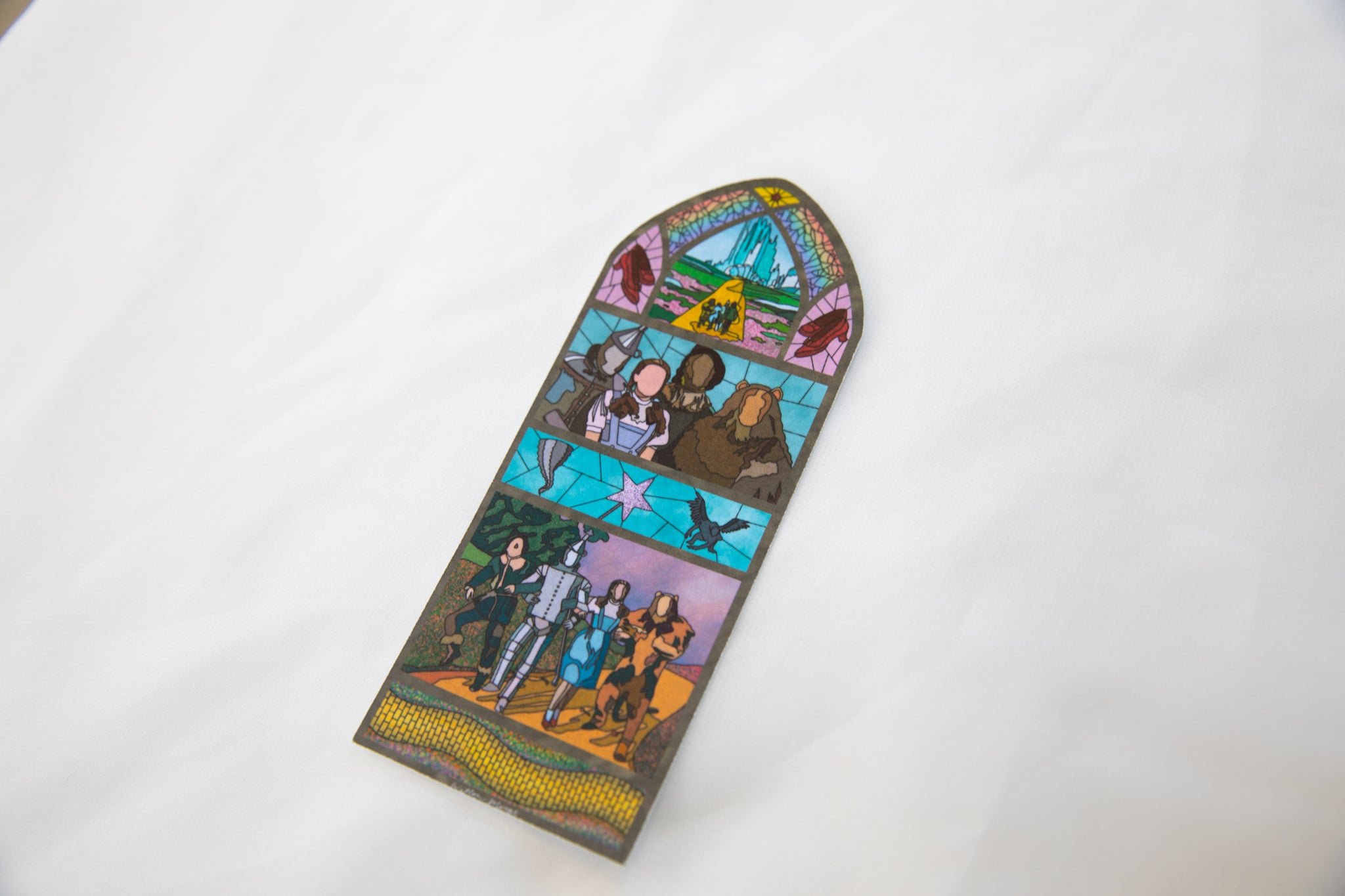 Wizard of Oz Stained Glass Bookmark