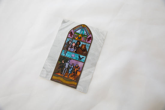 Wizard Of Oz Stained Glass Magnet
