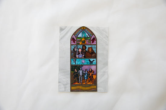 Wizard Of Oz Stained Glass Magnet