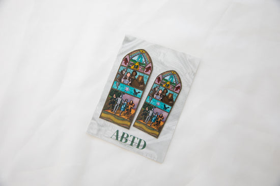 Wizard Of Oz Stained Glass Sticker