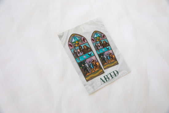 Wizard Of Oz Stained Glass Sticker