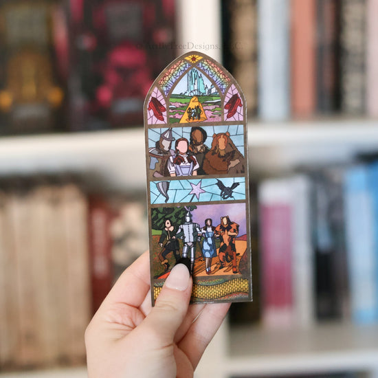 Wizard of Oz Stained Glass Bookmark