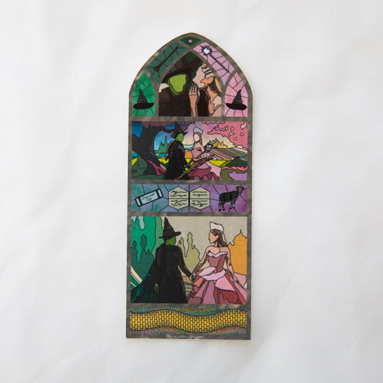 Wicked Stained Glass Bookmark