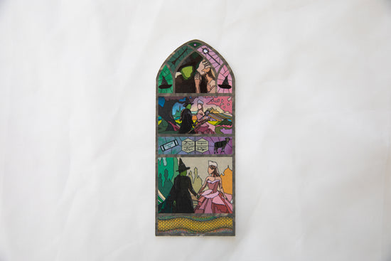 Wicked Stained Glass Bookmark