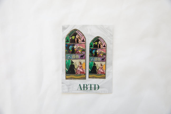 Wicked Stained Glass Sticker