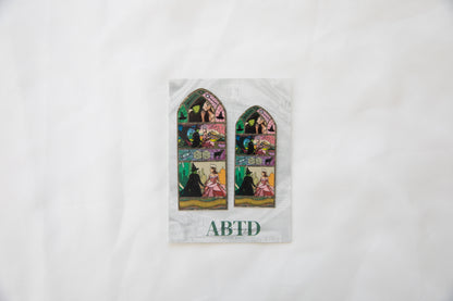 Wicked Stained Glass Sticker