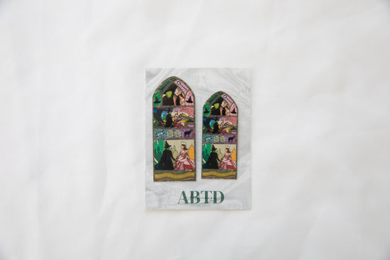 Wicked Stained Glass Sticker