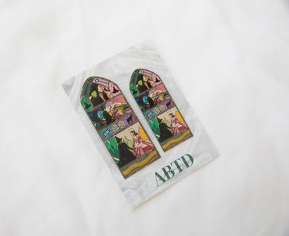 Wicked Stained Glass Sticker