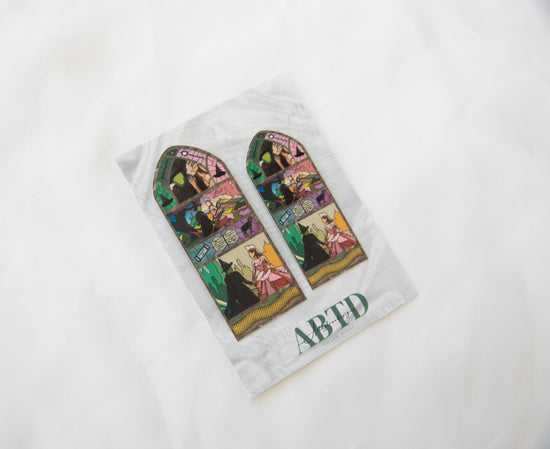 Wicked Stained Glass Sticker