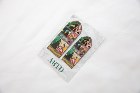 Wicked Stained Glass Sticker