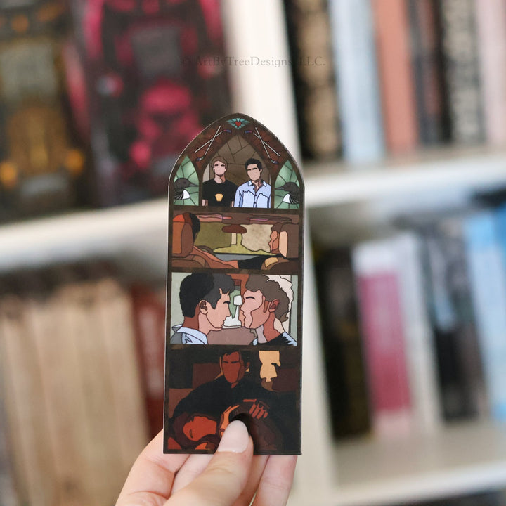 The Cottage (HR)  Stained Glass Bookmark