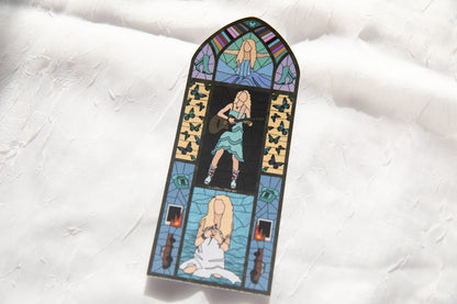 TS Debut Stained Glass Bookmark