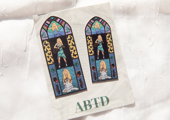 TS Debut Stained Glass Sticker