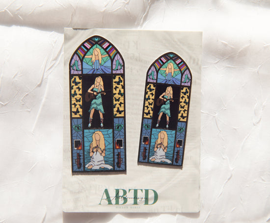 TS Debut Stained Glass Sticker