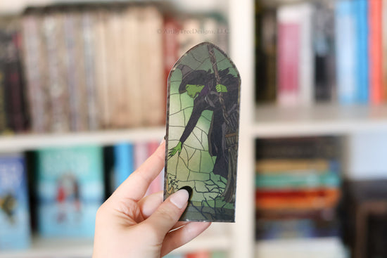 Elphaba Stained Glass Bookmark
