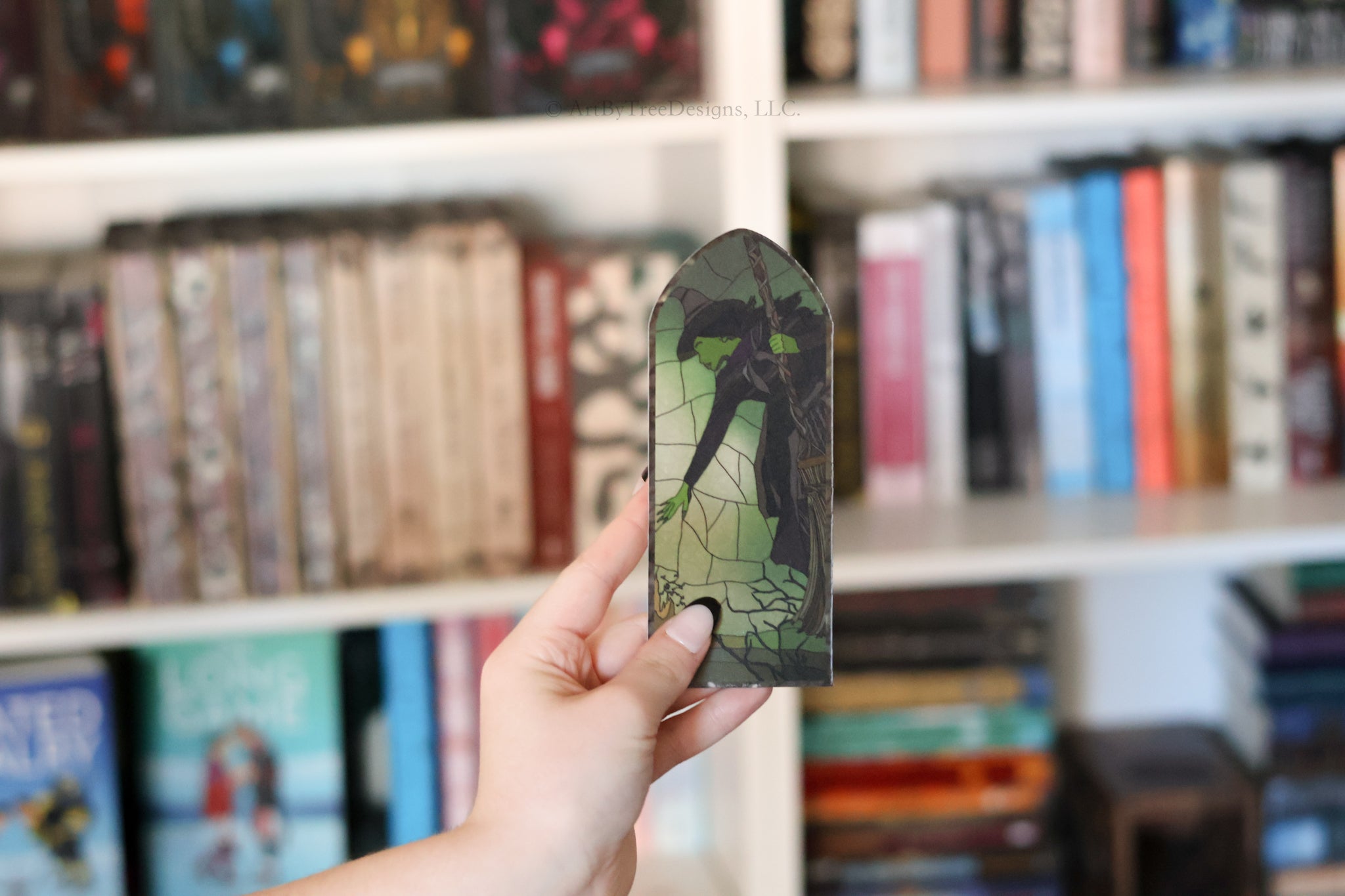Elphaba Stained Glass Bookmark
