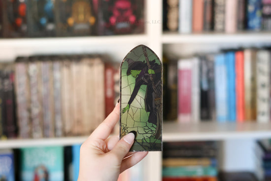 Elphaba Stained Glass Bookmark