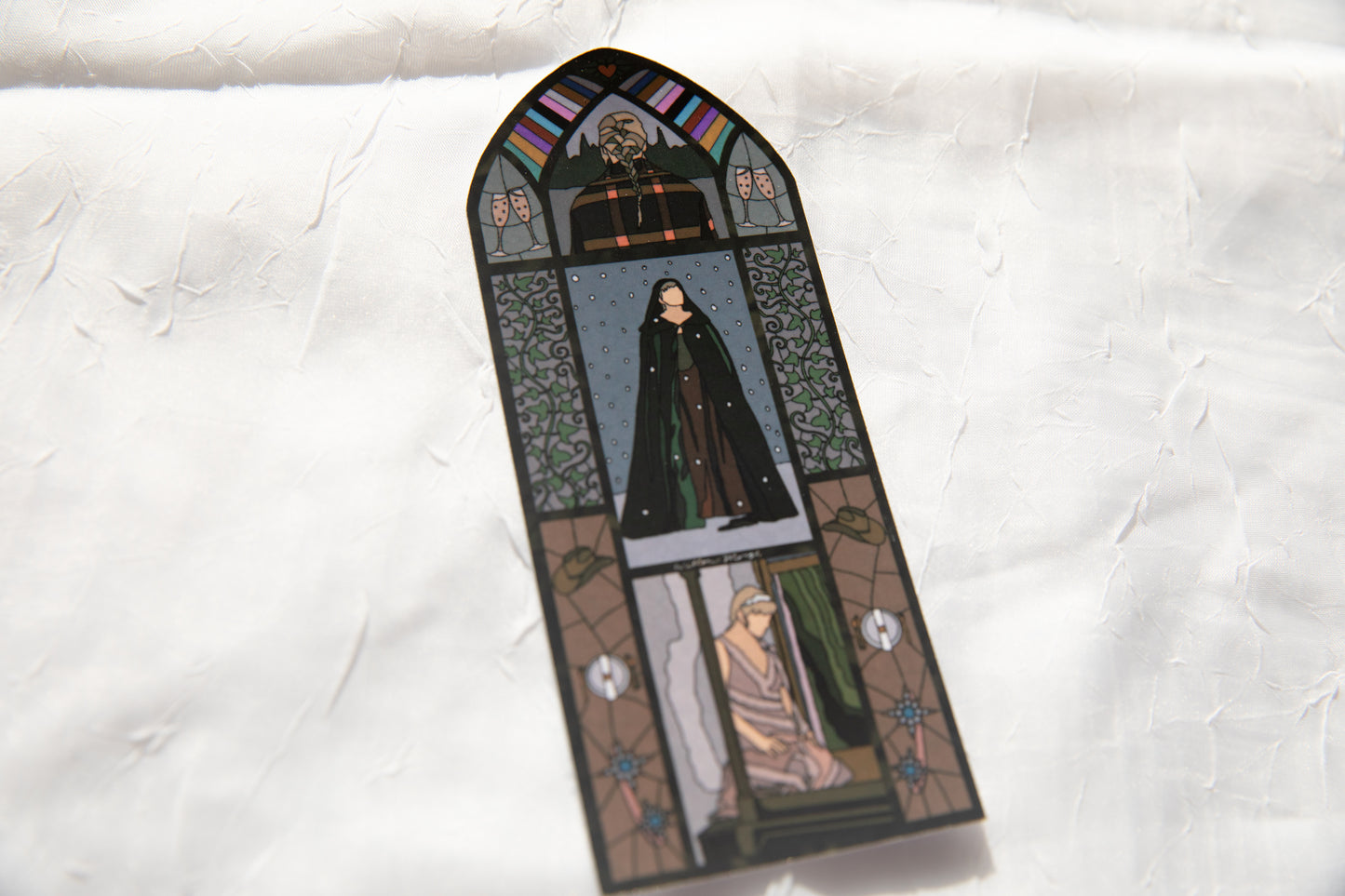 Evermore Stained Glass Bookmark