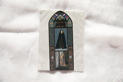 Evermore Stained Glass Fridge Magnet