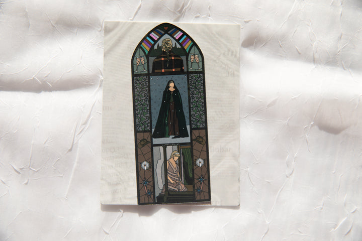 Evermore Stained Glass Fridge Magnet