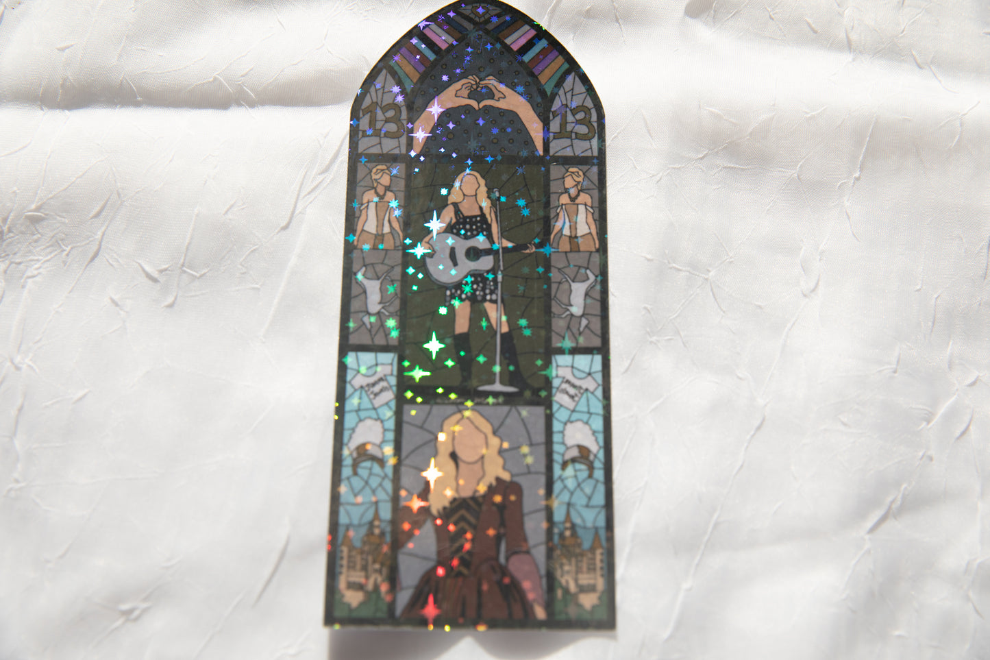 Fearless Stained Glass Bookmark