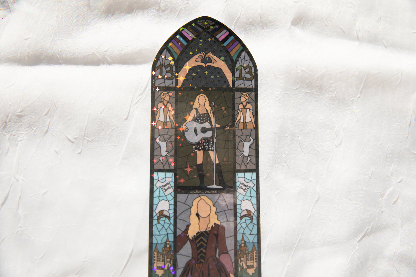 Fearless Stained Glass Bookmark