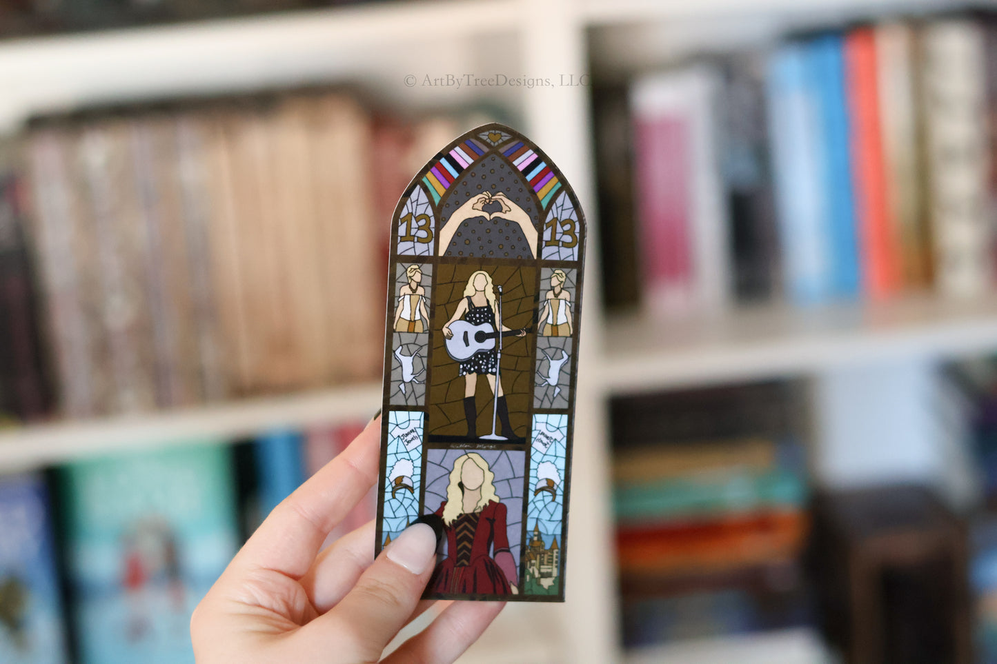 Fearless Stained Glass Bookmark
