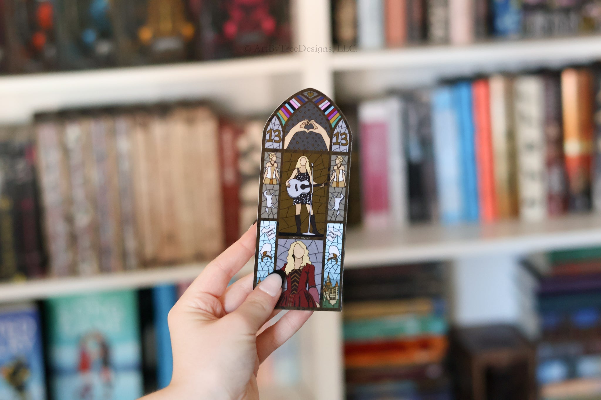 Fearless Stained Glass Bookmark