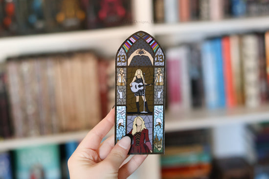 Fearless Stained Glass Bookmark