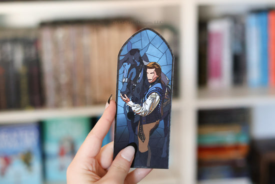 Fiyero Stained Glass Bookmark